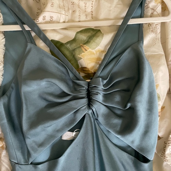 Blue SIMKHAI Josette slip dress with cutouts - Picture 10 of 15